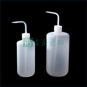 HYSTIC/海斯迪克 HK-S02系列白色塑料弯头管洗瓶 150mL 1个