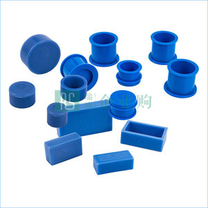 GORAL/斑羚 金相分析冷鑲嵌用圓形藍色硅膠模具 25×18mm 30度 20個1盒
