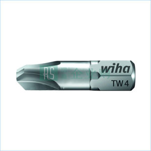 WIHA/威漢 7019ZOTTW系列6.3MM硬性高扭矩三翼形起子頭 WIHA-22605 TW2×25mm 銀色鍍層