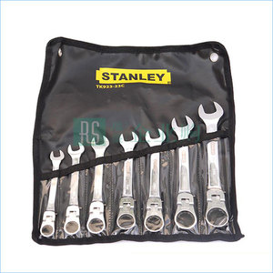 STANLEY/史丹利 7件公制活头棘开两用快扳套装 TK923-23C 1套7件 