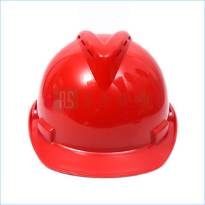 SDZX/蘇電之星 ABS一字型安全帽 SD-28 紅色 一鎖鍵帽襯 PVC吸汗帶 Y型下頜帶 1個