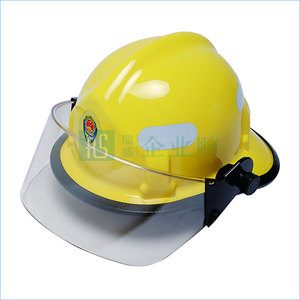 HB/鴻寶 消防頭盔 FTK-B/A(美式半盔) 黃色 進口聚酰胺材料(PA66) 均碼1個