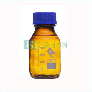 SHUNIU/蜀牛 3.3高硼硅絲口試劑瓶(棕色) 3000mL 6個1盒