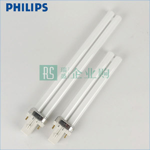 PHILIPS/飛利浦 分離式緊湊型熒光燈 分離式節能燈管 護眼燈管 臺燈燈管 2針 PL-S 11W/840/2P 1個