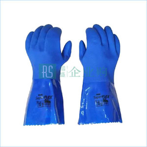 ANSELL/安思爾 高級藍色PVC手套 4-644 9碼 1副