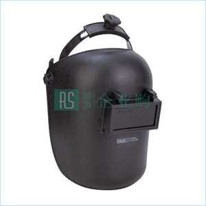 DELI/得力 電焊面罩頭盔式 DL23950A 275×220×190mm 黑色 1只