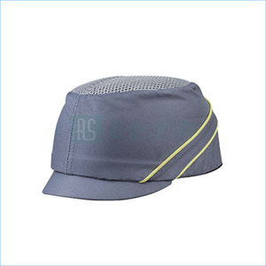 DELTA/代尔塔 COLTAN轻型防撞安全帽 102130 灰色(GR) PU涂层 PE帽壳 3cm帽檐 1顶