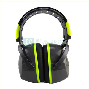 DELTA/代爾塔 頭戴式耳罩 103009 NRR:28dB SNR:30dB 黃色 1副