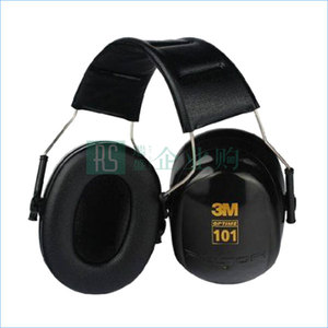 3M OPTIME101系列頭戴式耳罩 H7A NRR/SNR:27/31dB 1副