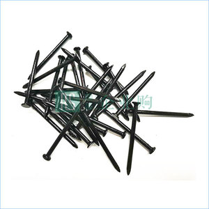 工業水泥鋼釘 碳鋼 55-65HRC 發黑 φ3.1×40(1.5寸) 每盒400g 1盒